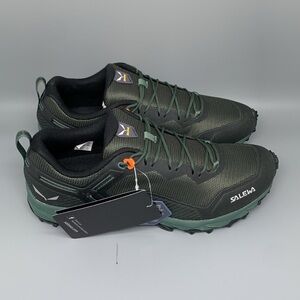 Salewa MS Ultra Train 3 Black Green Trail Shoes 61388 5329 Men’s‎ Sz 10.5 NWT!